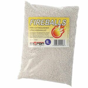 Fireballs tűzoltó granulátum Li-ion és LiPo akkukhoz 1 liter kép