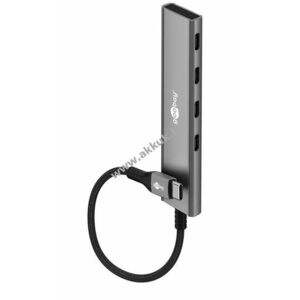 Goobay Slim 4-portos USB-C hub 5Gbit/s USB 3.2 kép