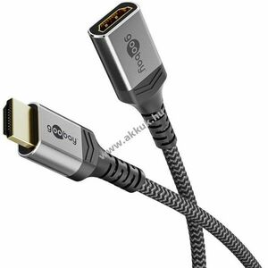 Goobay Ultra High-Speed HDMI meghosszabbító kábel 8K/60Hz 0.5m kép