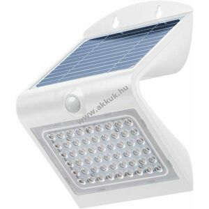 Goobay LED napelemes fali lámpa mozgásérzékelő 4W 4000K IP65 18650 3, 7V 2000mAh Li-Ion kép
