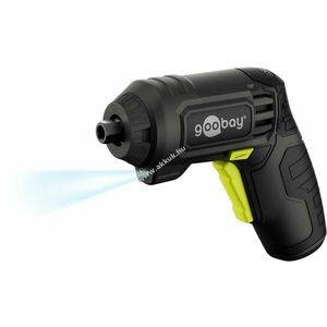 Goobay Tools Mini akkus csavarozó szett 31db pisztoly formájú 28 bit + 1 bithosszabbító kép