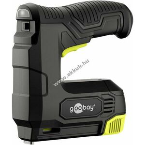 Goobay Tools 2 az 1-ben elektromos tacker szett akkuval 2000 kapocs 500 szeg Li-Ion kép