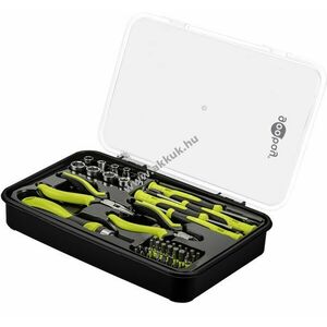 Goobay Tools Advanced 49 részes szerszámkészlet csavarozó és bitkészlettel kép