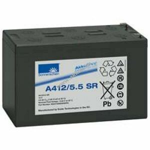 Exide Sonnenschein Dryfit A412/5.5SR 12V 5, 5Ah akku AGM ólom-zselés kép