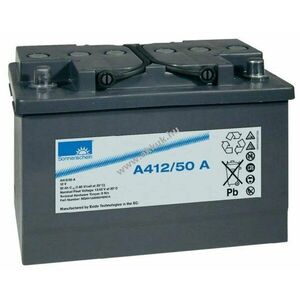 Exide Sonnenschein Dryfit A412/50 A 12, 0V 50Ah AGM ólom-zselés kép