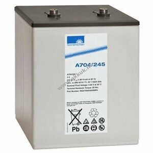Exide Sonnenschein Dryfit A704/245 4, 0V 245Ah akku AGM/ólom-zselés kép