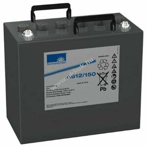 Exide Sonnenschein A612/150 akku 12V 150000mAh M8 csatlakozó NGA6120150HS0FB AGM ólom-zselés kép