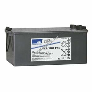 Exide Sonnenschein Dryfit A412/180 F10 akku 12V 180000mAh AGM ólom-zselés kép