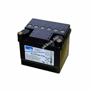 Exide Sonnenschein Dryfit A412/32 F10 12V 32000mAh M10 csavarcsatlakozó akku AGM ólom-zselés kép