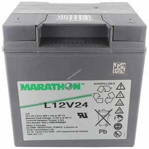 Sonnenschein Marathon L12V24 12V 23, 5Ah AGM ólom-zselés kép