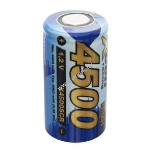 XCell Sub-C forrfül nélkül 1, 2V 4500mAh akku modellépítő NiMH kép