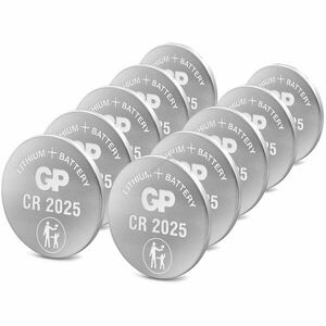 GP CR2025 gomb elem 3V 160mAh 10db/csomag lítium kép