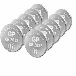 GP CR2032 gomb 3V 10db/csomag lítium elem kép