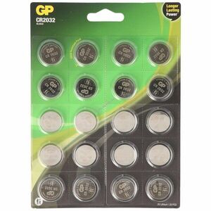 GP CR2032 gomb 3V 20db/csomag lítium elem kép