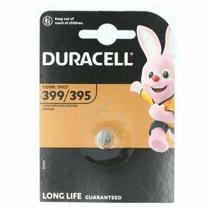 Duracell 395/399 SR57 gombelem 1.5V 55mAh 1db/csomag ezüst-oxid kép