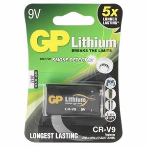 GP Batteries 9V kompatibilis U9VL U9VL-J L522 L522MJ lítium elem kép