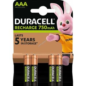 Duracell Pre-charged AAA (mikro) akku 1.2V 750mAh 4db/csomag NiMH kép