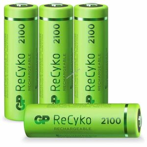 GP ReCyko AA Mignon ceruza akku 1, 2V 2100mAh 4db/csomag NiMH kép