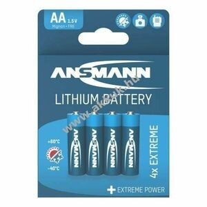 Ansmann Lithium Extreme AA Mignon ceruza 4db/csomag lítium elem kép