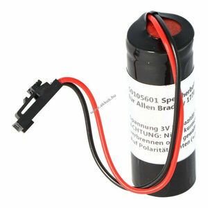 Helyettesítő elem AllenBradley PLC (SPS) 1770XYC 1785-L20BK 1785-L40BK 1785-L60B 3V 1800mAh lítium kép