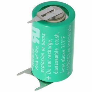 Varta CR1/2AA elem 3 nyomtatott forrfül 2x plus 1x minus 10mm lítium kép