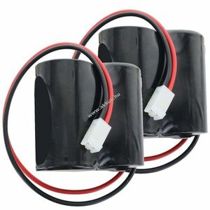 ABUS FU2986 kompatibilis 2WAY vezeték nélküli külső sziréna elempakk 3V 2db/csomag lítium elem kép