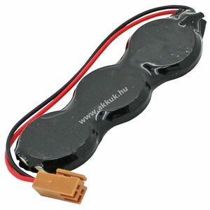 Helyettesítő elem Fanuc IC698ACC701 PLC (SPS) 3V kábellel és csatlakozóval lítium elem kép