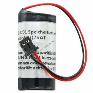 Helyettesítő elem Mitsubishi Q7BAT lítium elem kép