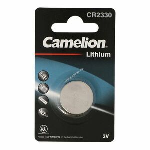 Camelion CR2330 625mAh 23x3mm elem, lítium elem kép