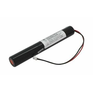 Helyettesítő akku vészvilágítás Elubat 137887 H-18700/4000BTx2-JST/EH 2, 4V 3700mAh 160mm kábel NiMH kép