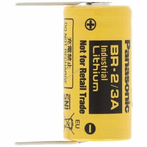 Panasonic BR-2/3A 3V forrfül lítium elem kép