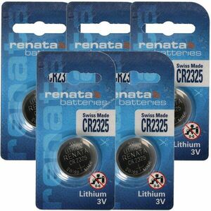 Renata CR2325 lítium elem IEC 5db/csomag kép
