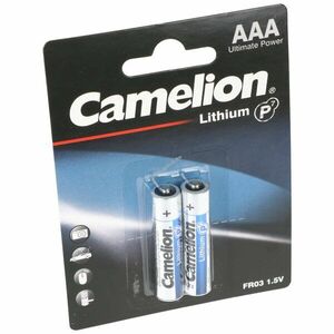 Camelion AAA (mikro) FR03 elem 1, 5V 2db/csomag lítium kép