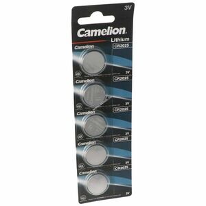 Camelion CR2025 lítium elem 5db/csomag kép