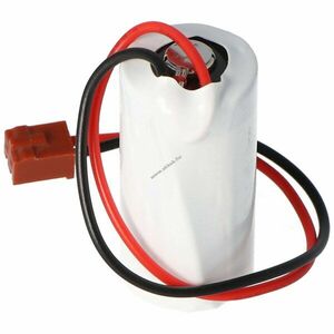 Helyettesítő elem CR17335SE-R kábellel és csatlakozóval Fanuc A98L-0031-0006 lítium kép