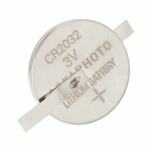 Helyettesítő elem CR2032 3, 0V 210mAh gombelem Z-forma forrfüllel lítium kép