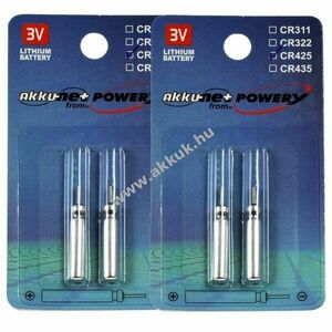 Helyettesítő elem CR425 lítium elem 2x2db/csomag elektromos úszók és csipogók kép