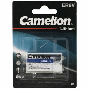 Camelion CR9V U9VL U9VL-J U9-VL U-9VL E-Block 9V füstérzékelő elem lítium kép