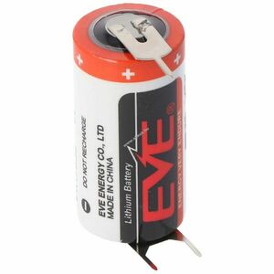 EVE CR17335 3V 1550mAh nyomtatott kontaktokkal +/-7, 6mm 33, 5x17mm elem, lítium kép