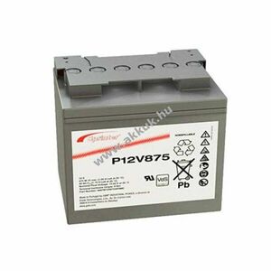 Exide Sprinter P12V875 12V 41000mAh M6 csavaros saru akku AGM ólom-zselés kép