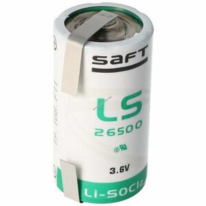 Saft LS26500 C (bébi méret) lítium elem U-alakú forrfül Li-SOCI2 kép