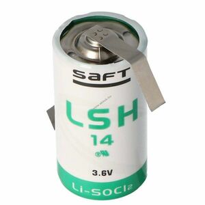 Saft LSH14CNR 3, 6V 5500mAh elem Z-alakú forrfülekkel lítium kép