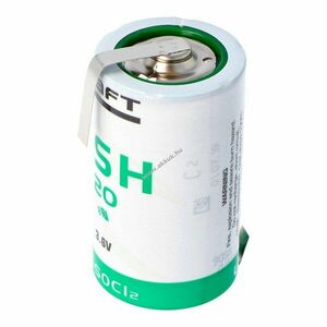 Saft LSH 20 LSH20 3.6V Z forrfülekkel lítium elem kép
