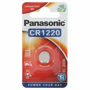 Panasonic CR1220 CR1220EL/1B gomb elem lítium kép
