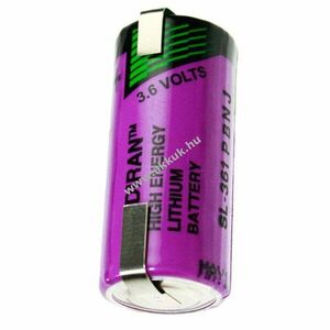Tadiran SL-361 3, 6V 1600mAh 2/3 AA (Mignon ceruza) U-alakú forrfül elem inorganikus lítium kép