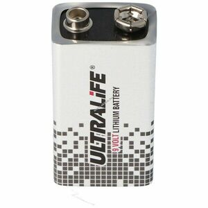 Ultralife U9VL U9VL-J U9VL-J-P 9V E-Block elem lítium kép