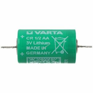Varta CR1/2AA elem 3, 0V 950mAh 6127 axiális lötdrót lítium-mangán dioxid kép