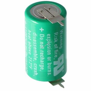 Varta CR1/2AA 6127 3V elem 1db nyomtatott forrfül lítium kép