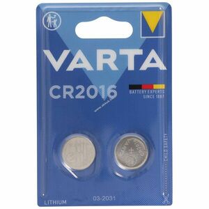 Varta CR2016 lítium elem 2db/csomag kép