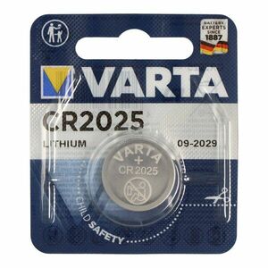 Varta CR2025 3, 0V 170mAh lítium elem kép
